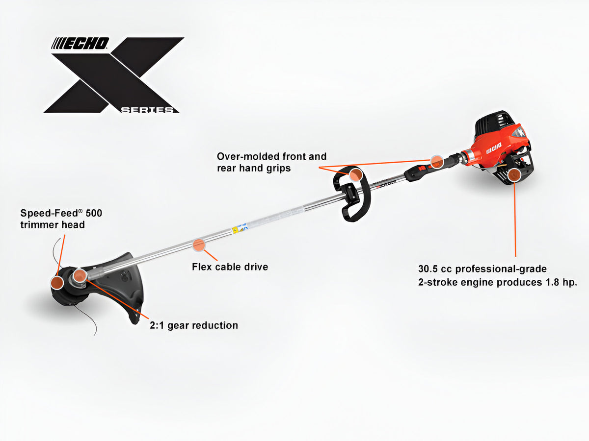 Echo 30.5cc High Torque Straight Shaft Trimmer SRM-3020T